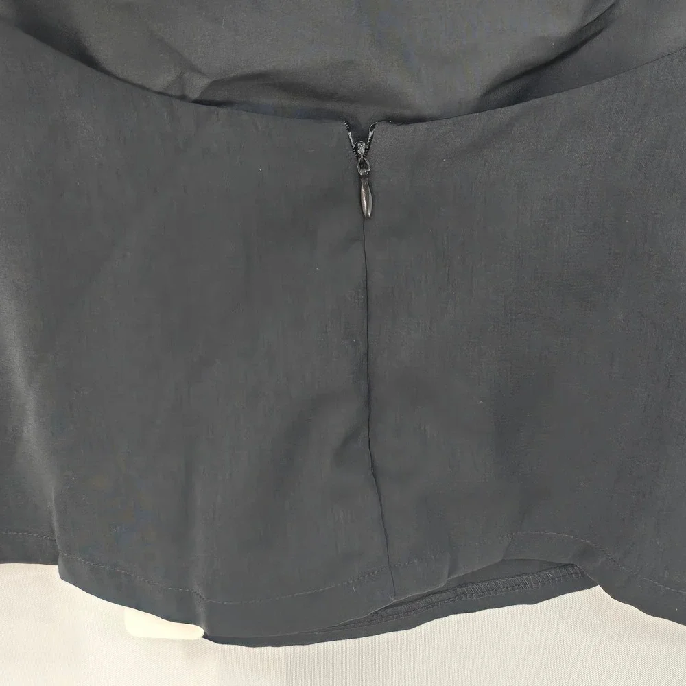 INA Black‎ Sleeveless Top Woman Medium Tie Back Casual Dressy Party Elegant NWT - Picture 7 of 9